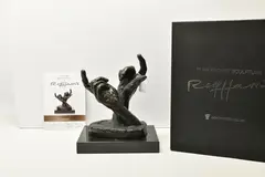Intuition by Rolf Harris, bronze, sold Jan 2025