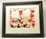 Dancing in love by Mackenzie Thorpe, print, sold Dec 2024