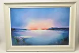 Shades of dusk by Anna Gammans, print on board, sold Dec 2024