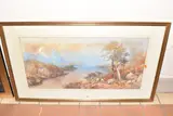 Autumn - lake katrine by James Burrell Smith, watercolour on paper, sold Dec 2024