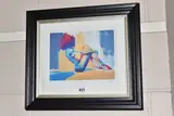 In repose by Toby Mulligan, print on paper, sold Dec 2024