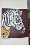 Zooperman ii by Hayley Goodhead, oil, sold Dec 2024