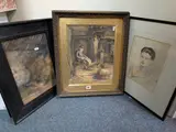 Depicting an elderly male by Phyllis C. Hurst, 1911, watercolour, sold Dec 2024