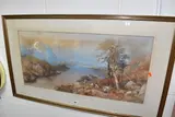 Autumn - lake katrine by James Burrell Smith, watercolour on paper, offered Nov 2024