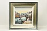 Rialto bridge by Henderson Cisz, print on board, sold Nov 2024