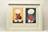 Love you, love me by Doug Hyde, 2008, print on paper, offered Nov 2024