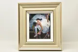 The pink slipper by Sherree Valentine Daines, print on board, sold Nov 2024