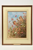 A waxwing winter by Robin Gibbard, watercolour on paper, sold Nov 2024