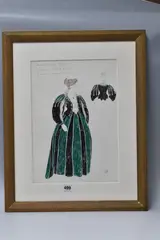 Much Ado About Nothing by John Armstrong, gouache, sold Nov 2024