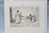 Comprising 'Janelle and the by William Russell Flint, print, sold Nov 2024