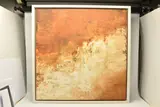 Rusting by Carla Segarra, mixed media on canvas, sold Nov 2024