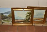 Comprising a landscape with a by Dennis Harper, print (other), sold Nov 2024
