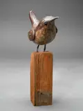Wren Signed and inscribed WREN/GUY TAPLIN by Guy Taplin, sculpture, sold Dec 2024