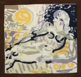 Nude by Patrick Heron, print, sold Oct 2024