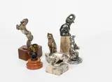 Rearing Horse by Andrea-Vincent Bequerel, bronze, sold Oct 2024