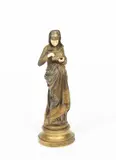 Liseuse patinated bronze and ivory figure by Albert-Ernest Carrier-Belleuse, bronze and ivory, sold Oct 2024