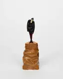 Mephistopheles patinated bronze and ivory figure by Roland Paris, bronze and ivory, sold Oct 2024