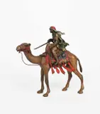 Arab on a Camel by Franz Xavier Bergman, sculpture, sold Jun 2024