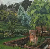 The Catalpa Tree Oil by Charles Ginner, Oil on canvas, sold Jun 2024