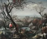 Autumn Signed by Pietro Annigoni, Oil on canvas laid on board, sold Jun 2024