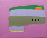 Tousled Ice Cream Afternoons in Buenos Aires Signed by Padraig Macmiadhachain, Oil on canvas, sold Jun 2024