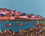 Mevagissey Harbour Signed by Ben Tobias, Oil on canvas laid down on panel, offered Jun 2024