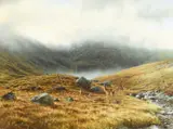 Changeable Day by Coirein Lochain Signed I MacGillivary by Ian MacGillivary, Oil on canvas, sold Jun 2024
