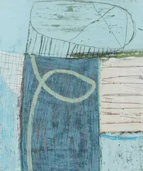 Near the Agglestone Signed with initials and dated PJ 98 by Peter Joyce, Acrylic on canvas, sold Jun 2024