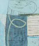 Near the Agglestone Signed with initials and dated PJ 98 by Peter Joyce, Acrylic on canvas, sold Jun 2024