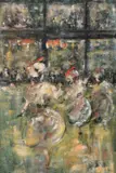 The dancers Signed with monogram by Walter John Beauvais, Oil on canvasboard, sold Jun 2024