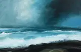 Late Spring Gale by Ruth Brownlee, Mixed media on board, sold Jun 2024