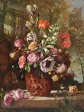 Untitled by Patricia Machin, Oil on board, sold Jun 2024