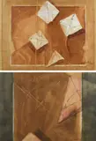 A kite frame Two by Yusuf Arakkal, watercolour, sold Jun 2024
