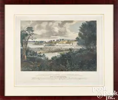 by C.G. Childs by Thomas Doughty, hand-colored engraving, sold Oct 2025
