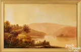landscape by Alexander Stuart, oil on canvas, sold Oct 2025