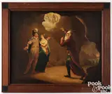 from William Shakespeare's The Tempest by Joseph Wright of Derby, oil on panel, offered Oct 2025