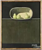 still life by Marc Schoettle, oil on canvas, sold Aug 2025
