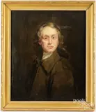 self portrait by Enoch Seeman, oil on canvas, sold Aug 2025