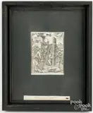 The Martyrdom of St. Matthias by The Elder Lucas Cranach, 1512, woodcut, sold Aug 2025