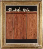 still life with mushrooms by Marc Schoettle, oil on canvas, sold Aug 2025
