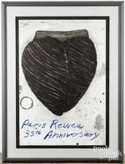Paris Review 35th Anniversary by Terry Winters, lithograph, offered Aug 2025