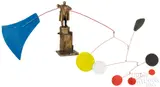 and painted metal Lenin and Calder by Leonid Sokov, bronze, sold Jul 2025