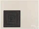 Angriff by Frank Stella, 1971, silkscreen, sold Jul 2025