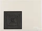 Angriff by Frank Stella, 1971, silkscreen, sold Jul 2025
