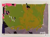 untitled plate from the portfolio Conspiracy: Artist as Witness by Larry Poons, 1971, color serigraph, sold Jul 2025