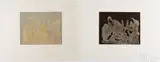 Awakening Dawn by Mark Tobey, 1974, color etching, sold Jul 2025