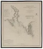CHESAPEAKE BAY / ST. MARY'S RIVER U.S. CHART / MAP by Alexander Dallas Bache, engraving backed with linen, sold Sep 2026