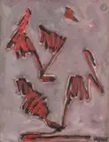 Germination by Robert Helman, vers 1957, Gouache sur papier, sold Jan 2026