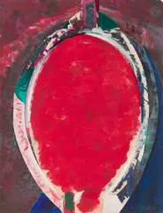 Composition by Claude Bellegarde, vers 1965, Technique mixte et collage, sold Jan 2026
