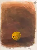 Nature morte au coing by Pierre Skira, 1984, Aquarelle et gouache, sold Jan 2026